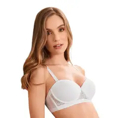 LAURA - BRASIER STRAPLESS CON VARILLA LATERAL
