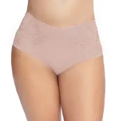 LAURA - PANTY ALTO CON ENCAJE EN LATERALES