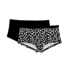 LAURA - PAQUETE DE PANTIES TIPO BÓXER X2