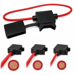 GENERICO - Porta Fusible Standar Autos Y Motos Awg 18