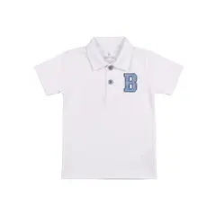 BIGBOYS - Camiseta Polo Unicolor Wear Marfil Niño