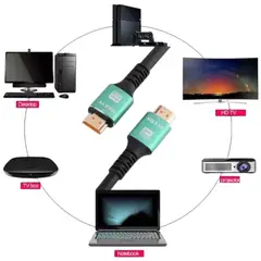 GENERICO - Cable HDMI 10 Metros 8K Imagen Fluida Para Consolas Y PC