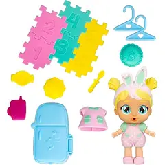 CRY BABIES - Guardería infantil Playtime: La cocina de Chloe, minijuego ampliable con más de 14 accesorios