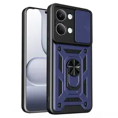 GENERICO - Funda Estuche Case Slider Compatible Xiaomi Poco X8 Pro Max 5G Azul