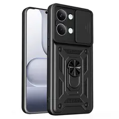 GENERICO - Funda Estuche Case Slider Compatible Xiaomi Poco X8 Pro Max 5G Negro