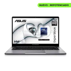 ASUS - Portatil ExpertBook B1403CVA - 14" FHD - Intel® Core™ 7 240H - RAM 16GB - 512GB SSD - Grey
