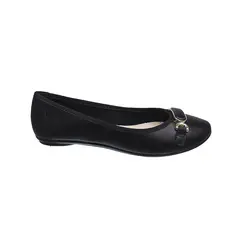 MOLECA - BALETA PLANA NEGRA PARA MUJER