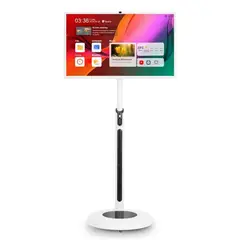 GENERICO - Pantalla Inteligente Tactil 32 Pulgadas Portatil con Soporte Movil y Sistema Android 13