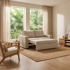 MUEBLES FIOTTI - Sofá Cama 2 puestos Morelia
