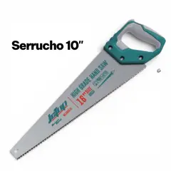 GENERICO - Serrucho Manual 10” Corte Preciso para Carpintería y Hogar