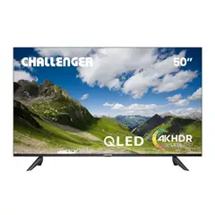 CHALLENGER - Televisor 50 4K Smart TV QLED 50KG190 Google TV