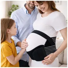 GENERICO - Faja Materna Prenatal Durante Embarazo Tirantas Soporte