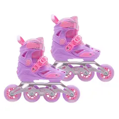 CANARIAM - Patines Recreativos Romax Lila - Rosado Talla 33 - 39