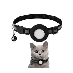 GENERAL - Collar Reflectivo Para Gato Con Soporte Airtag Y Campana