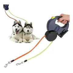 AMERICAN GENERICS - Correa Retractil Doble Mascota
