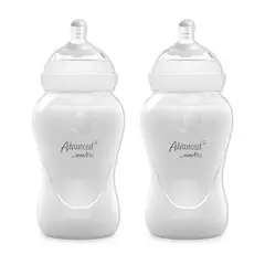 EVENFLO - Set Biberones Cuello Ancho 9 Onzas x2und Advanced -