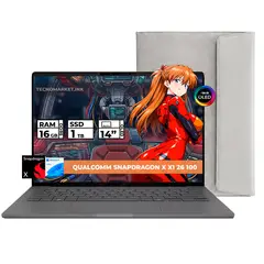 ASUS - PORTATIL ZENBOOK SNAPDRAGON X X1-26-100 16GB RAM 1TB SSD 14 OLED WUXGA +FUNDA