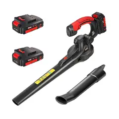 OEM - Soplador De Hojas Inalámbrico Potente Con 2 Baterías