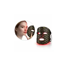 GENERICO - Mascarilla Led Facial Terapia Luz Roja 7 Colores Antiarrugas