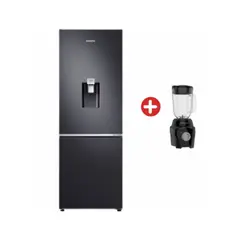 SAMSUNG - Nevera 313 lt tipo europea negra RB30N4160B1/CO + Obsequio Licuadora