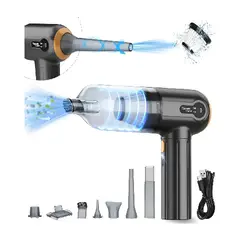 OEM - Aspiradora Y Sopladora Para Automóvil, 2 En 1 Inalámbrica
