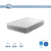 COLCHONES RELAX - Colchón Queen Ultra Dream 160x190x32cm Ortopédico Resortado Firme