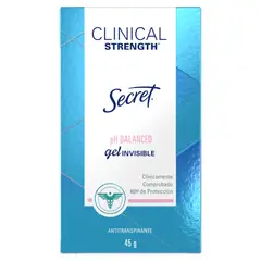 GENERICO - Desodorante Secret Gel Clinical X 45g