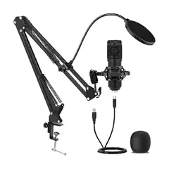 OEM - Micrófono Condensador Usb Juegos, Podcast.