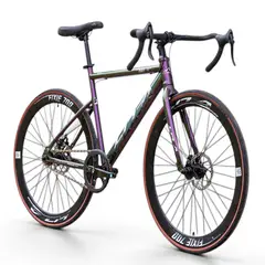 DIAMONDBLUE - Bicicleta Fixie Hola 0831 Acero Ultraliviano Frenos De Disco