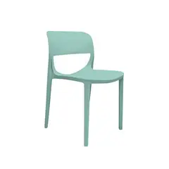 GENERICO - Idea Desk - Silla Lucia Verde Menta Monobloque Resistente con Filtro UV