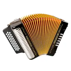 HOHNER - Acordeon Corona III Besas Negro