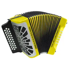 HOHNER - Acordeon Rey Vallenato Besas Amarillo