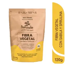 NATURELA - Fibra Vegetal Sábila Y Spirulina X 120g