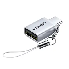 UGREEN - Adaptador Usb Tipo C Otg A Usb 3.0 Hembra Aluminio