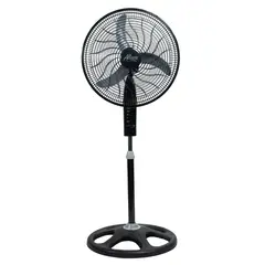 ALTEZZA - Ventilador Pedestal Basic Malla Plástica Negro ASF-BB18