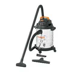 TRUPER - Aspiradora de sólidos y liquidos 5 gal acero inoxidable