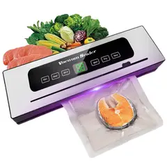 ONE PIXEL - Maquina Selladora Al Vacio 6 Modos Multifuncional Y Automatica Con Succion