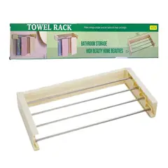 GENERICO - Toallero De Barras Para Secado De Toallas Cocina Baño