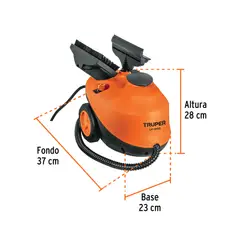 TRUPER - Limpiador A Vapor 1800W Alta Presión Multiusos