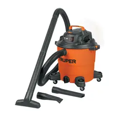 TRUPER - Aspiradora de sólidos y líquidos 12 gal plástica