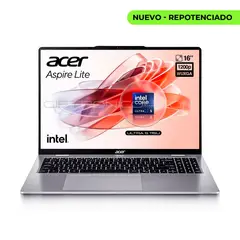 ACER - Portátil Aspire Lite - 16" WUXGA IPS - Core™ Ultra 5 115U - RAM 16GB - 512GB SSD - Silver