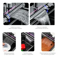 HOME CARE TECHNOLOGY - LAVAPLATOS INTELIGENTE PARA COCINA EN ACERO INOXIDABLE