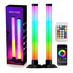 ZOCOCIO - 2 Barras De Luz Rgb Led Inteligente Decoración Dormitorio