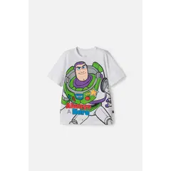 DISNEY - Camiseta de Toy Story manga corta blanco para niño