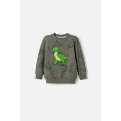 DISNEY - Buzo de Toy Story cerrado verde para niño 2T a 6T