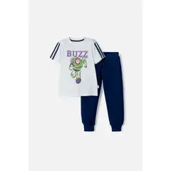 DISNEY - Conjunto de Toy Story pantalón largo multicolor para niño 3T a 6T