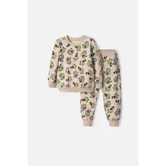 MINIONS - Conjunto los pantalón largo caqui para niño 2T a 6T