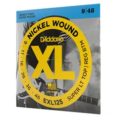 D'ADDARIO - Set De Cuerdas Para Guitarra Electrica Daddario Calibre 9/46 S.Light