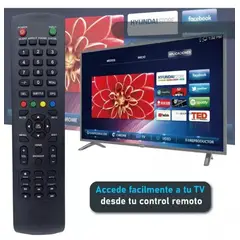 GENERICO - Control Remoto Compatible Hyundai HYUN-13 AD1102 Repuesto Para Smart TV