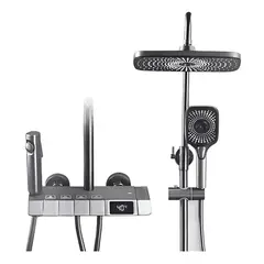 OEM - Torre Ducha Moderna Tipo Piano Con Indicador Temperatura